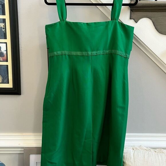 Boden Kelly Green Empire Waist Sundress sz 10 - Picture 4 of 5